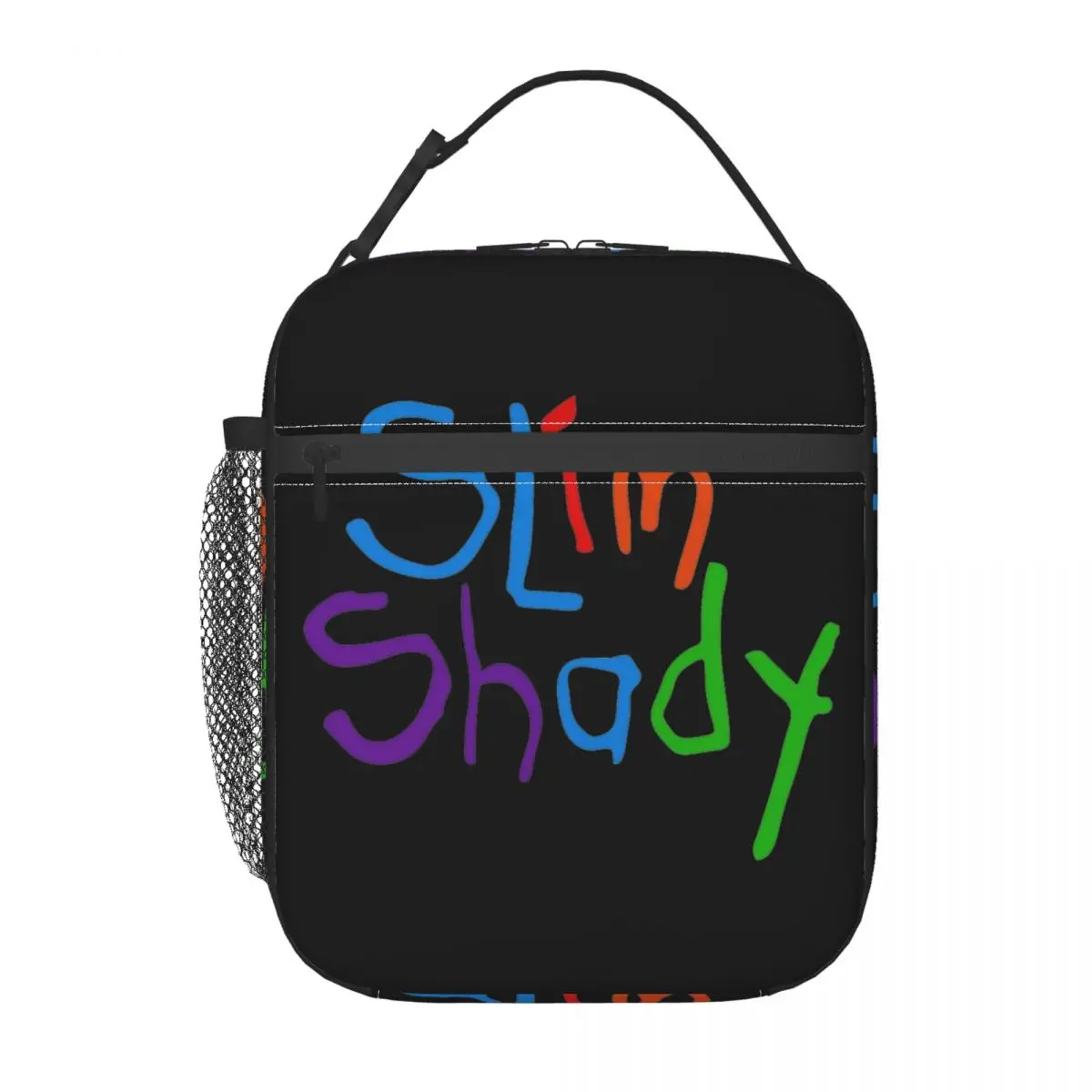 The Death Of Slim Shady Eminem Isolados Lunch Bags, Food Container, Leakproof, Cooler, caixas térmicas para a escola, escritório