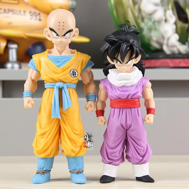 DBZ Kuririn Son Gohan Figura Anime Dragon Ball Z Action Figure Super Saiyan Figurine Toys Model Ornament Peripheral Gift for Kid