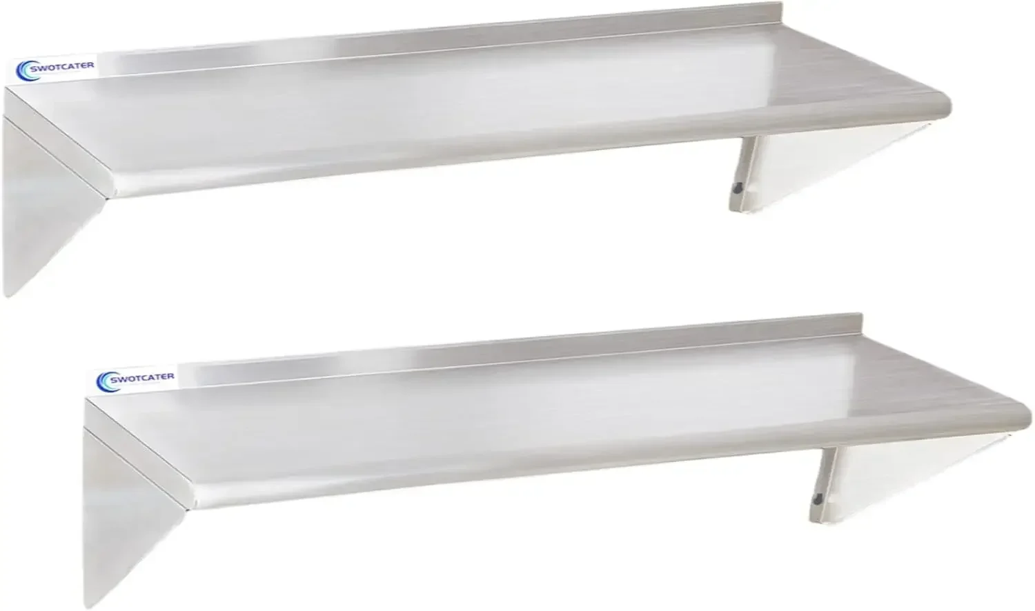 2 Pack Stainless Steel Shelf 12