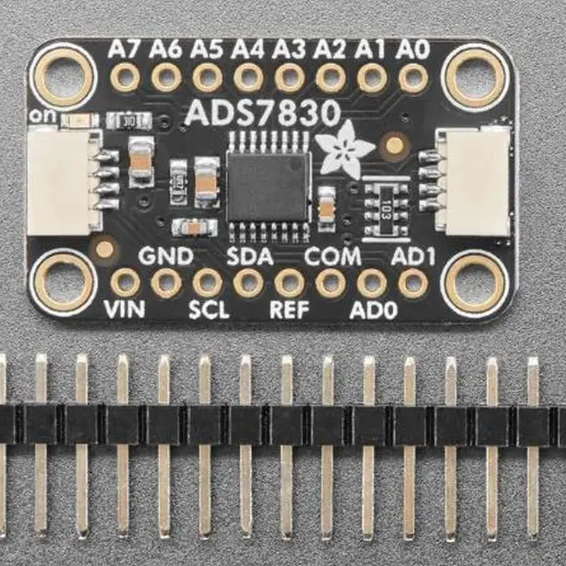 5836  ADS7830 8-Channel 8-Bit ADC with I2C ESP32