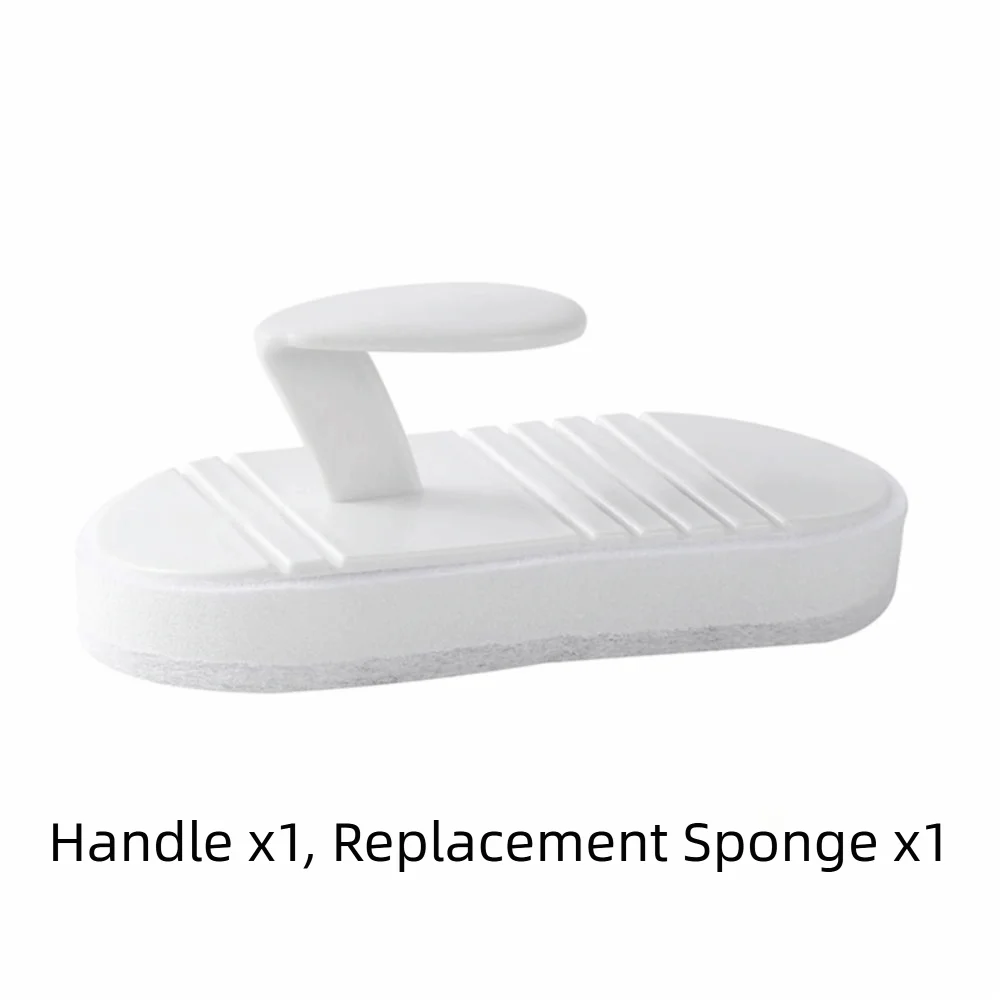 Flexible Handle Handheld Cleaning Brush Bendable Sponge Multi-purpose Sponge Scrubber Ergonomic Design Stain Removal