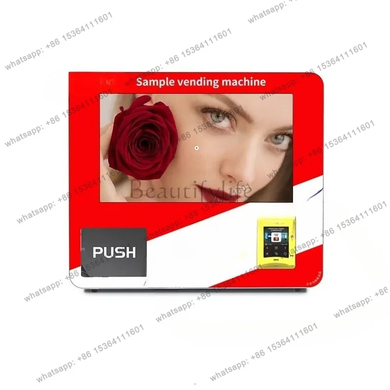 Customizable Smart Tabletop Desktop Mini Beauty Cosmetic Makeup Press on Nail Lipstick False Eyelashes Lash Vending Machine