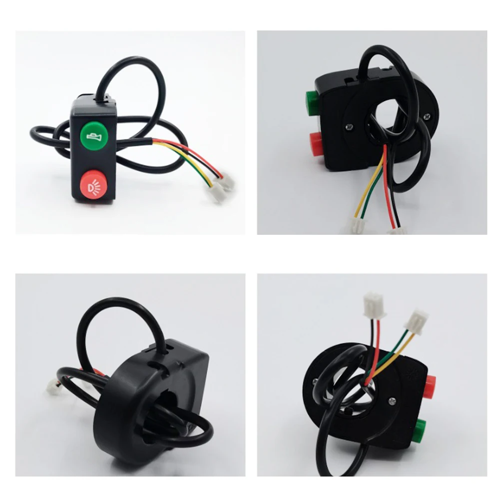 Motorcycle ATV Handlebar Horn And Headlight Combination Switch Button Motor Switches E-bikes Turn Signal Repair Parts 7/8 Inch