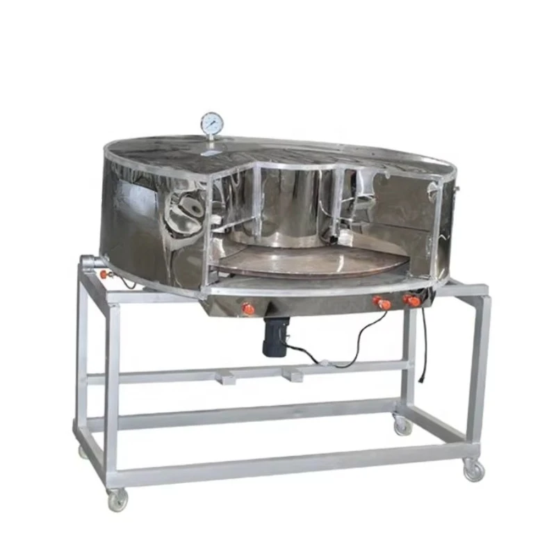 

Efficient stainless steel automatic gas, folding biscuit making machine, sesame cake rotary baking oven