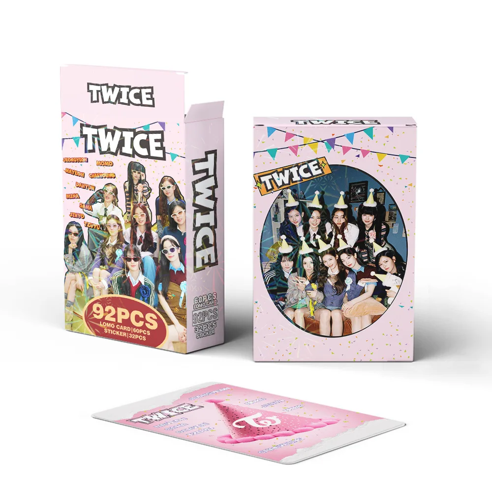 

92 Small Cards of K-Pop Girl Group TEN: The Story Goes On Photo Cards, Celebrity Stickers, LOMO Cards for Fans Collection