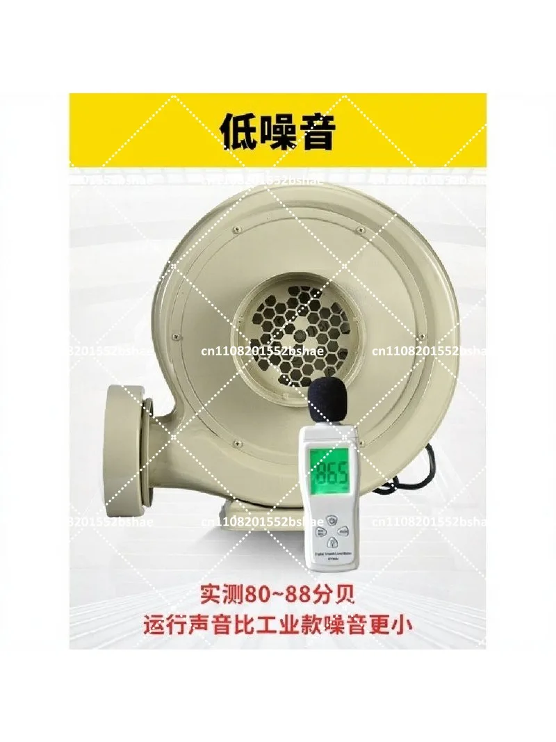 Centrifugal Blower Medium Pressure Fan 550W 750W 220V for Laser Cutter Kitchen Stove Woodworking Dust Collection