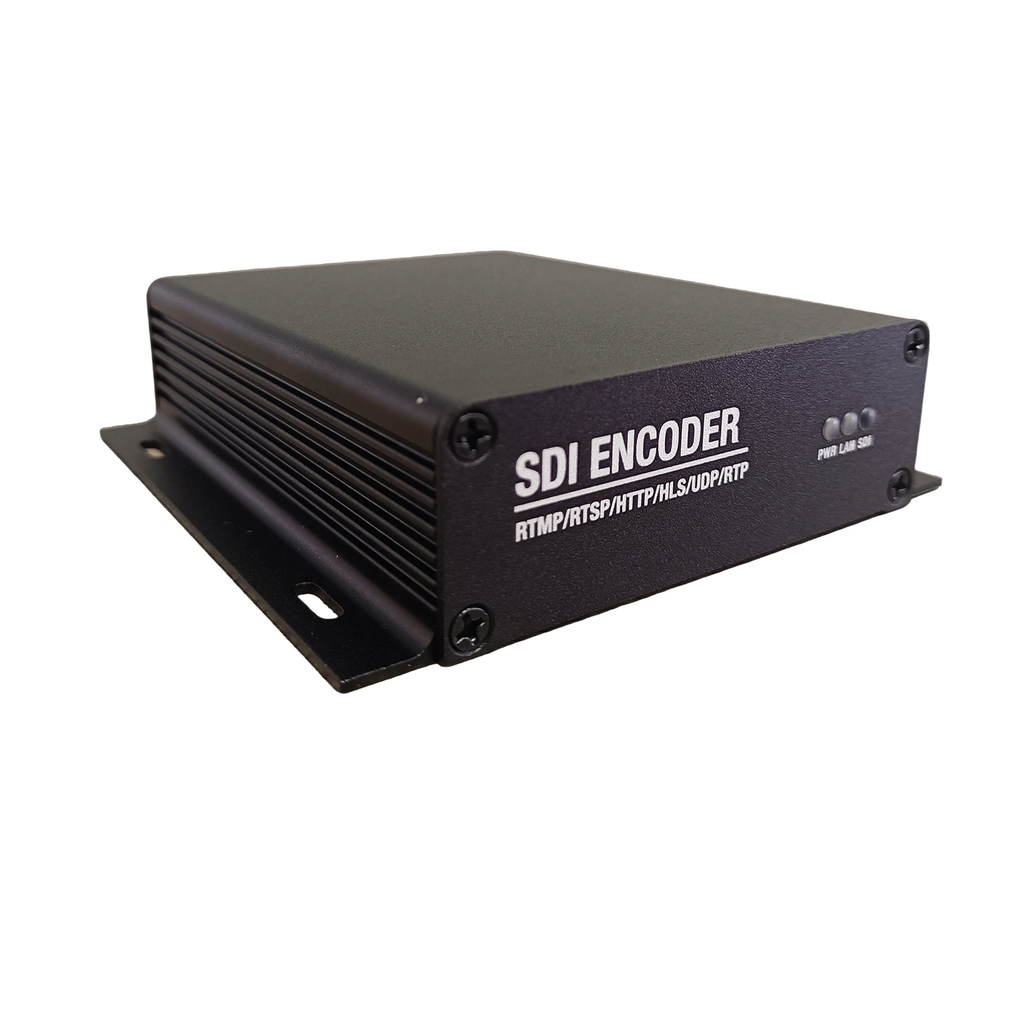 Enkoder SDI na IP z 1 kanałem, urządzenie do streamingu audio-wideo, H.265 HEVC H.264, enkoder do transmisji na żywo w sieci IPTV