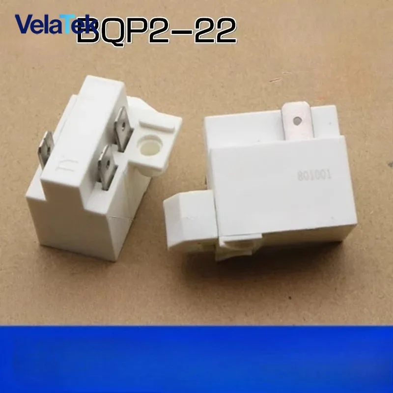 Piezas de refrigeración para refrigerador, compresor BQP2-22 801001 para compresor de arranque y congelador, relé PTC, 1 ud.