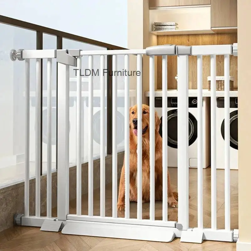 Anti-blocking Cat Door Fence Household Indoor Pet Dog Fences Blocking Dog Cage Large and Small Dog Isolation Door Pet Products