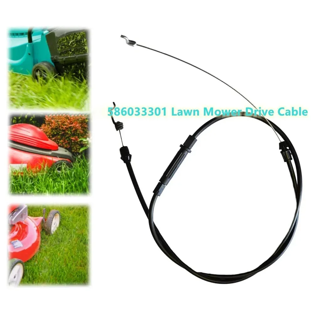 

Drive Cable 586033301 for HU675AWD and HU625AWD Models 917370880 917370882 Optimal Length for Mower Efficiency