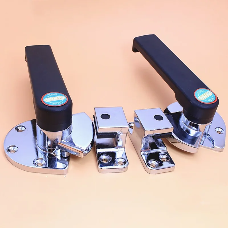 Oven Door Handle Rotating Compression Handle Solid Zinc Alloy Baking Oven Handle Stainless Steel Steam Oven Handle Hardware