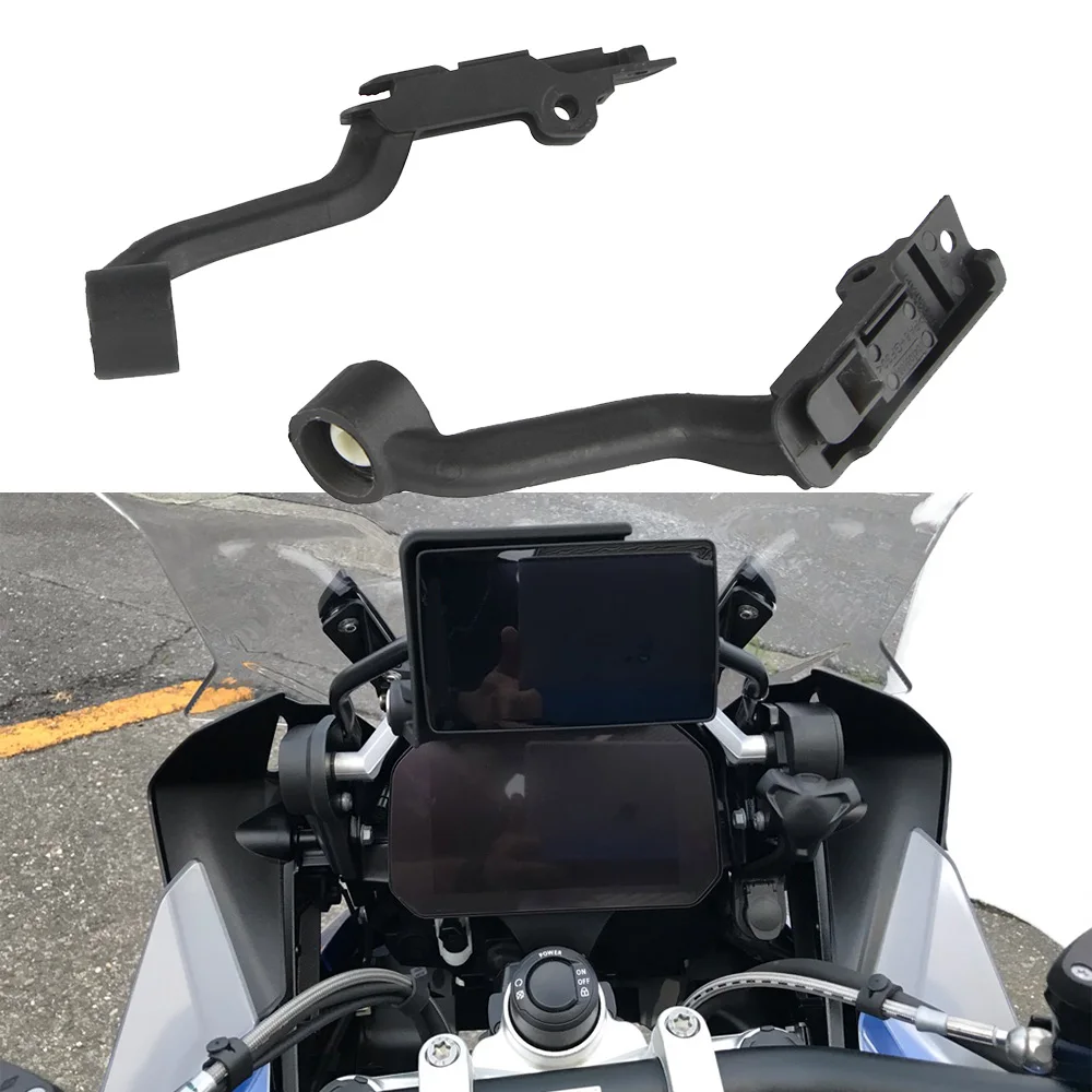 Windshield Windscreen Reinforcement Adjustable Bracket Lifting Holder For BMW R1200GS Adventure 2013-2023 R1250GS R1200 LC ADV