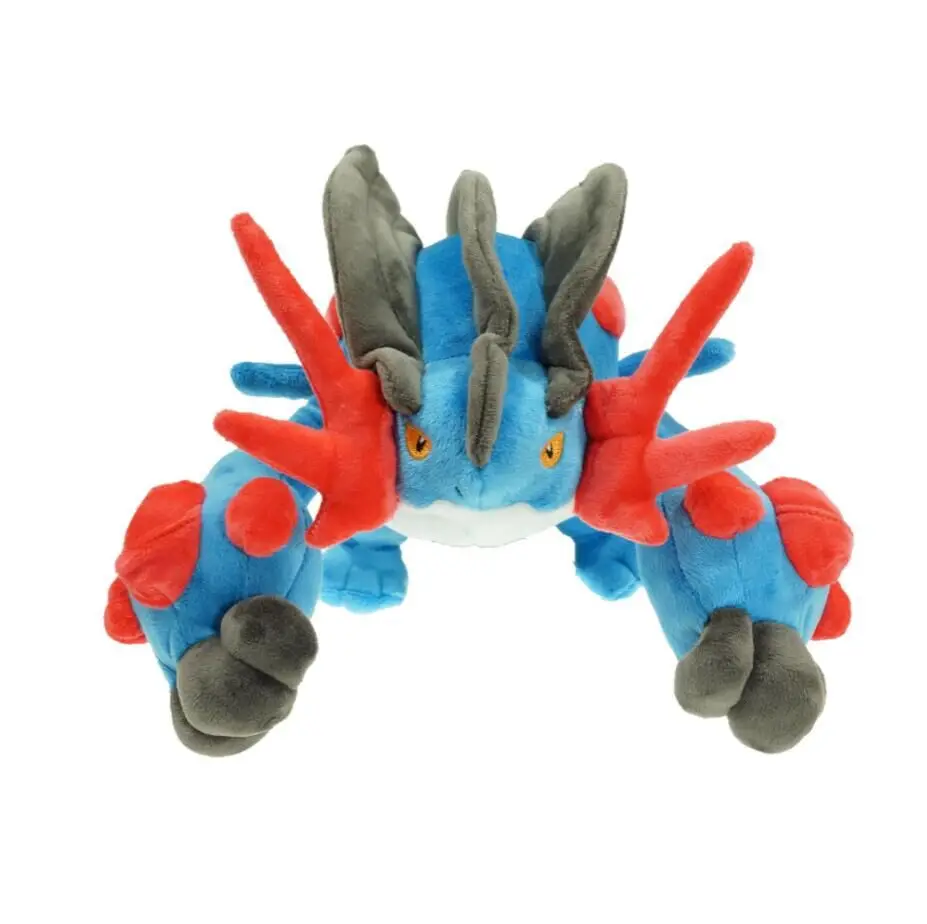 25cm Anime Pokemon Mega Swampert Dolls Cartoon Evolution Edition Marshtomp Doll Toys Creative Soft Pillow