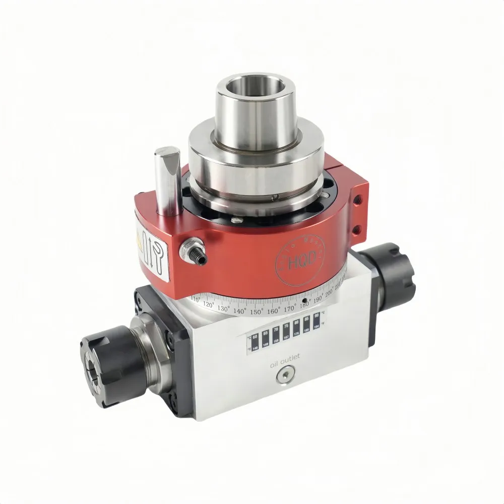 HQD High Speed Angle Heads Aggregates ISO30 Toolholder ER25 Two Sides for CNC ATC Spindle Motor - Image 6