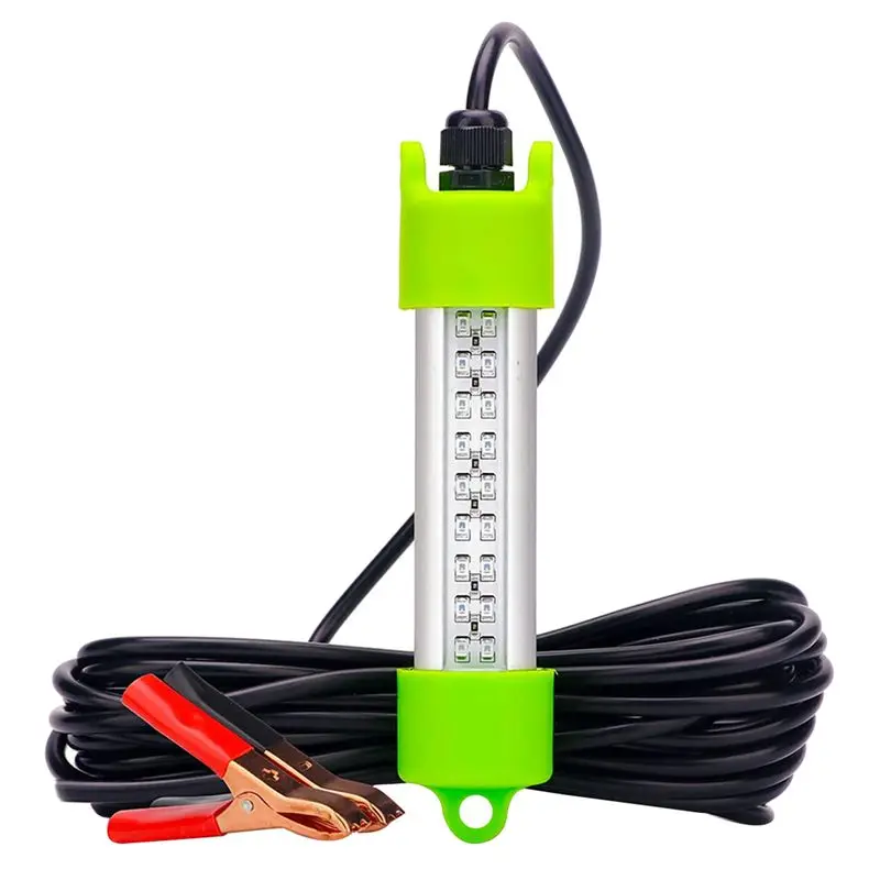 AFOURT-2X 45W DC 12V High Power Super Bright LED Fish Attractants Submersible Underwater Dock Night Fishing Light