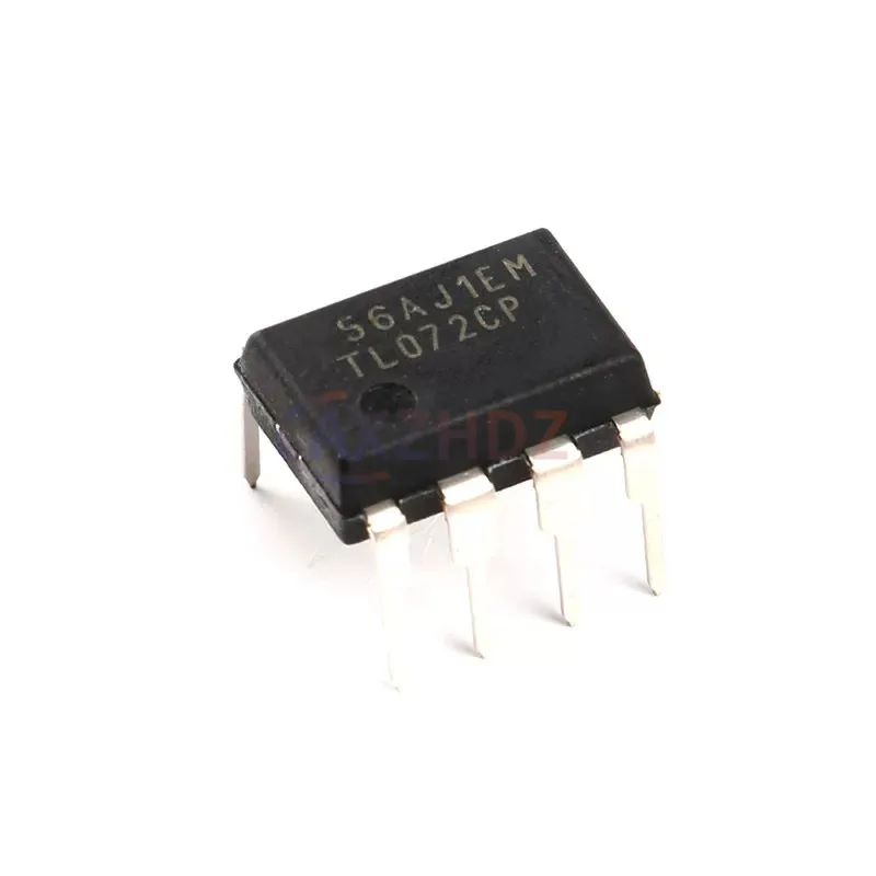 10PCS TL072 SOP-8 DIP-8 TL072CDR TL072IDR TL072ACDR TL072CP SMD Low-Noise JFET-Input Operational Amplifiers IC