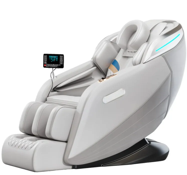 

C115 Luxury Smart AI Electric Portable 4D Zero Gravity Massage Chair Full Body Airbags Foldable Zero Gravity Foot PU Leather