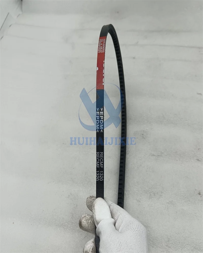 

6212856840 V-belt 6212-85-6840 for Komatsu Engine S6D140E Wheel Loader WA500