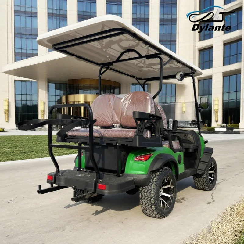 

Клубная тележка, настраиваемая литиевая батарея 72 В, новая энергия, электрическая тележка для гольфа, электрическая охотничья и многофункциональная тележка для осмотра