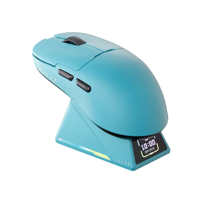AJAZZ AJ159 APEX PRO NL Tri-Mode Wireless Gaming Mouse PAW3950 8KHZ 8000mAh 42000DPI Low Latency RGB Magnetic Charging Base Ligh