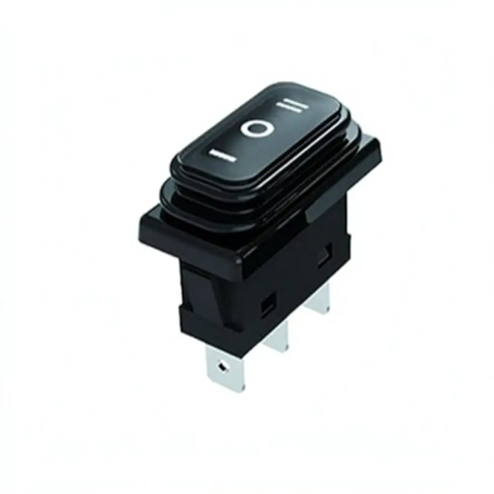 For For WZJRDZ JD03 F1 Toggle Switch 3 Pin 3 Position Black Waterproof Electrical Control High Current 30A 250V Panel Part