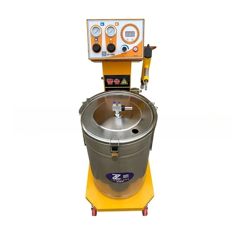 Whole Set Powder Electrostatic Spray Machine Electrostatic Spray Spraying Gun Paint System Powder Coating Machine New