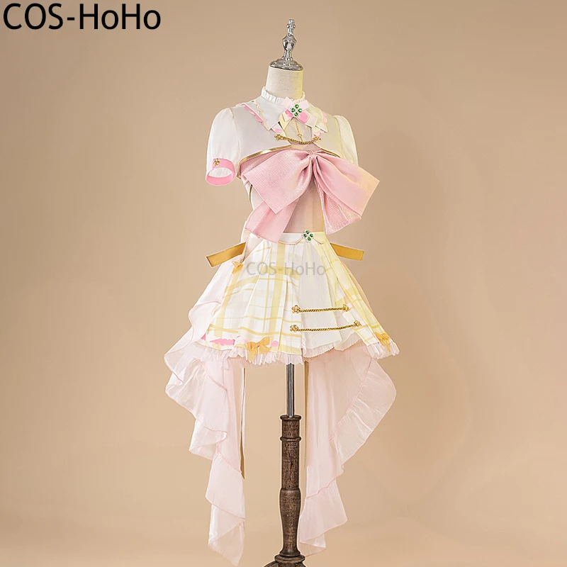 COS-HoHo Vtuber Ace Taffy Game Suit Elegant Lovely Uniform Cosplay Costume Halloween Party Role Play Outfit Women XS-XXL