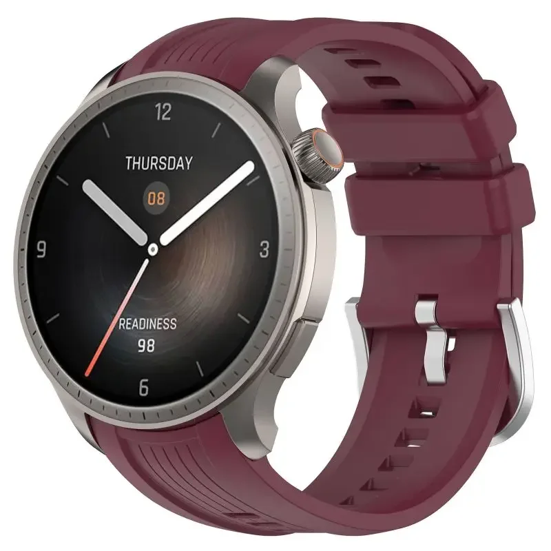 Pulseira de substituição de silicone para Amazfit Balance, pulseira para relógio inteligente, pulseira de pulso, acessórios Huami, A2286