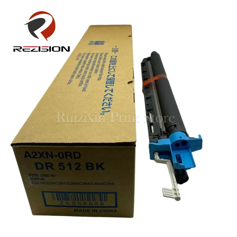 

Барабан DR512 в сборе для Konica Minolta BH C224 C221S C281 C284e C364 C454 C554 bhc 224 364 554 454 Запчасти для копировального принтера
