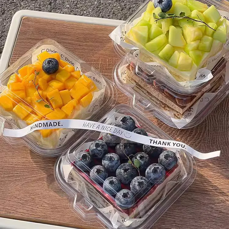 

Bakery Paaging Box Tirsu Cake Box Mousse Dert Baking Spani Tart Pastry Portioning Paing Box Kitchen Cooking Tool