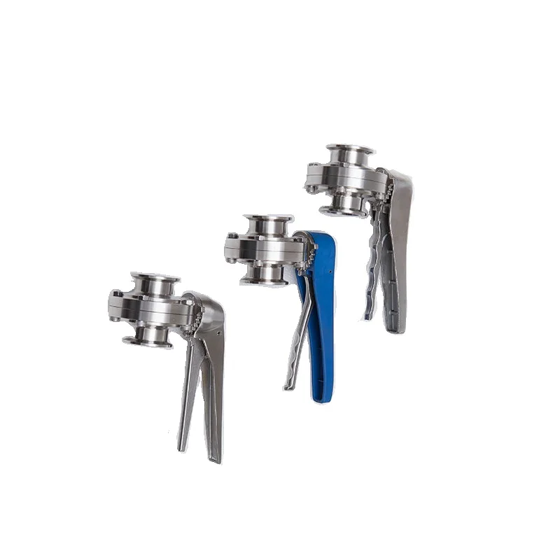 Sanitary 25mm Pneumatic Triclamped Butterfly Valve