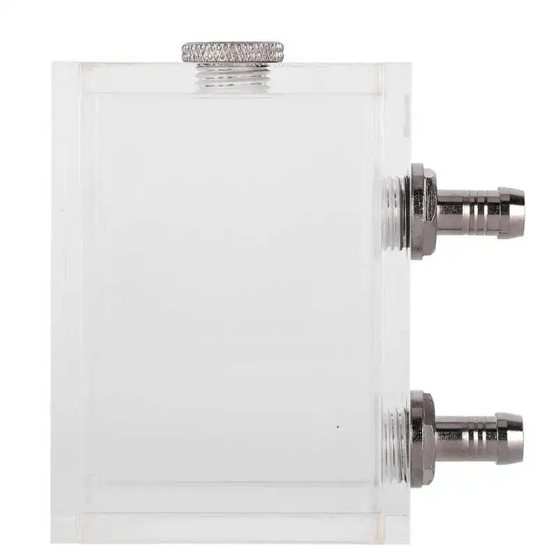 تبريد مياه أكريليك شفاف ، خزان تبريد مياه بالكمبيوتر ، ملحقات نظام تبريد سائل ، خزان كمبيوتر