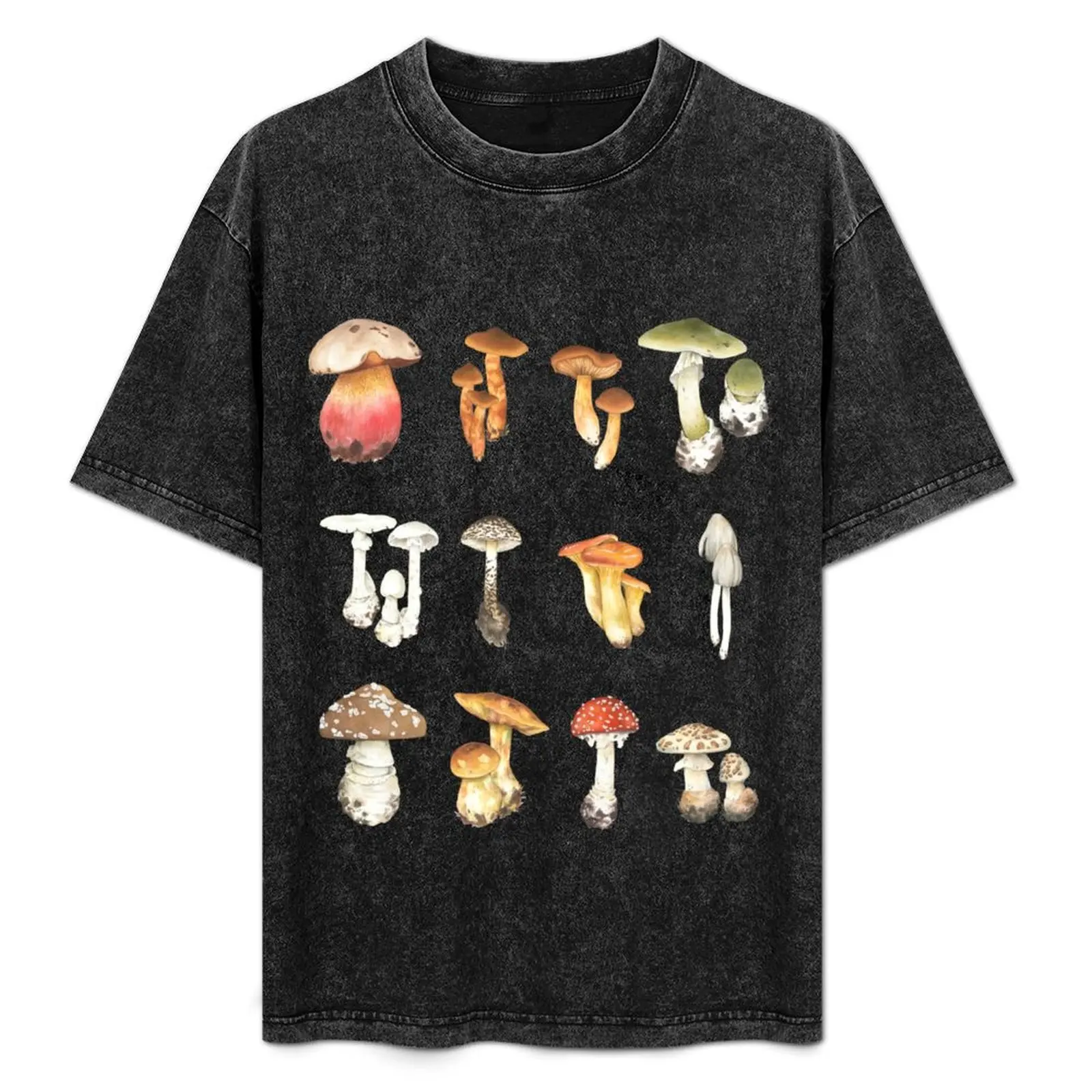 

Poisonous mushrooms T-Shirt Independence Day Short Sleeve T-Shirt