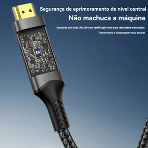 USB C-Kabel für HDMI 8K @ 60Hz 4K @ 120Hz Typ C für HDMI-CABO HDTV-HDTV-Kompatibil 6 Haupt USB -Verkaufsvideo - №4