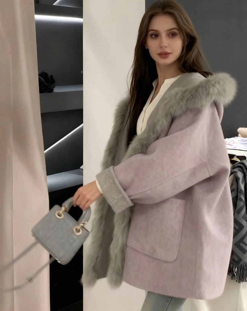 

Шерстяные пальто, женское шерстяное пальто, синее зимнее кашемировое красочное стеганое пальто на пуговицах, укороченное макси на талии во французском стиле, шикарное