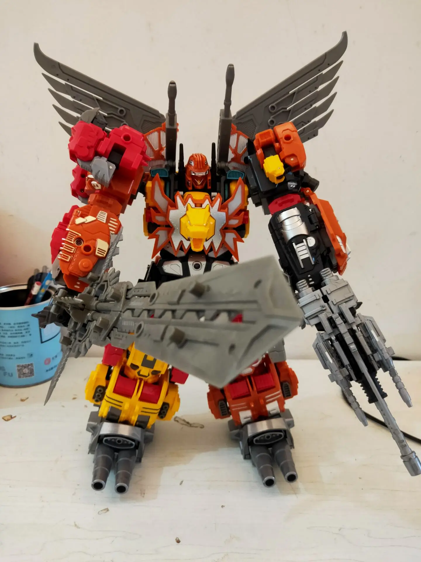 Transformation 5 in 1 ko Predaking Figur