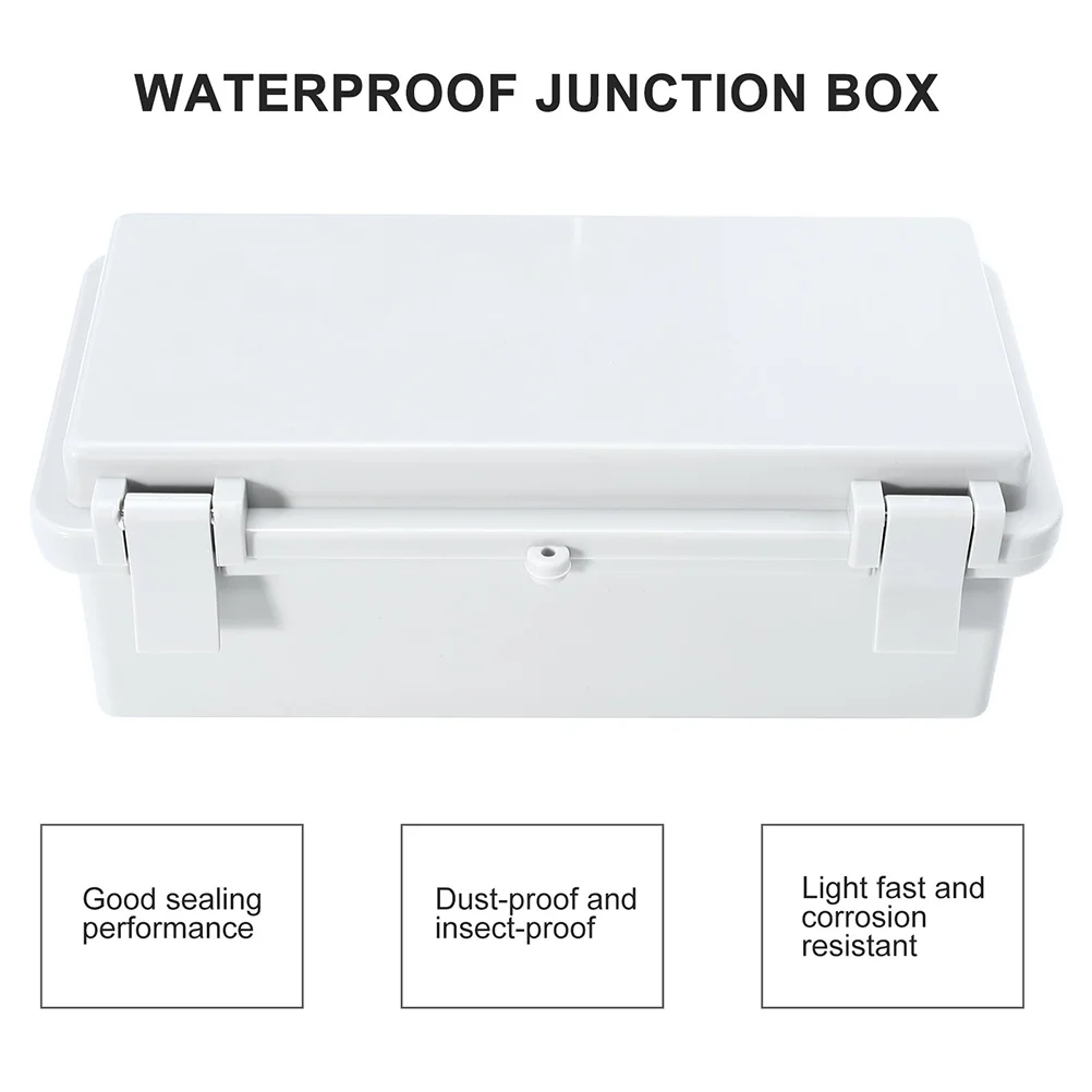 Boîte de Jonction Étanche pour Projet Électrique Extérieur, Abs