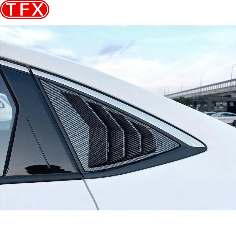 

For Changan Yida 2023-2025 Car Rear Louver Window Modification Exterior Triangular Window Patch Decorative Parts Accessories