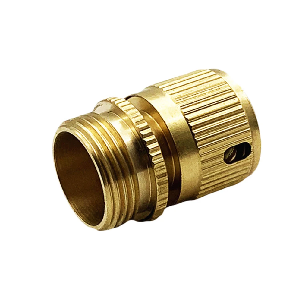 

Garden Hose Connector 3/4 External Teeth Water Connection Quick Connectors European Standard Repair Leak Hose Fittings Sprayers
