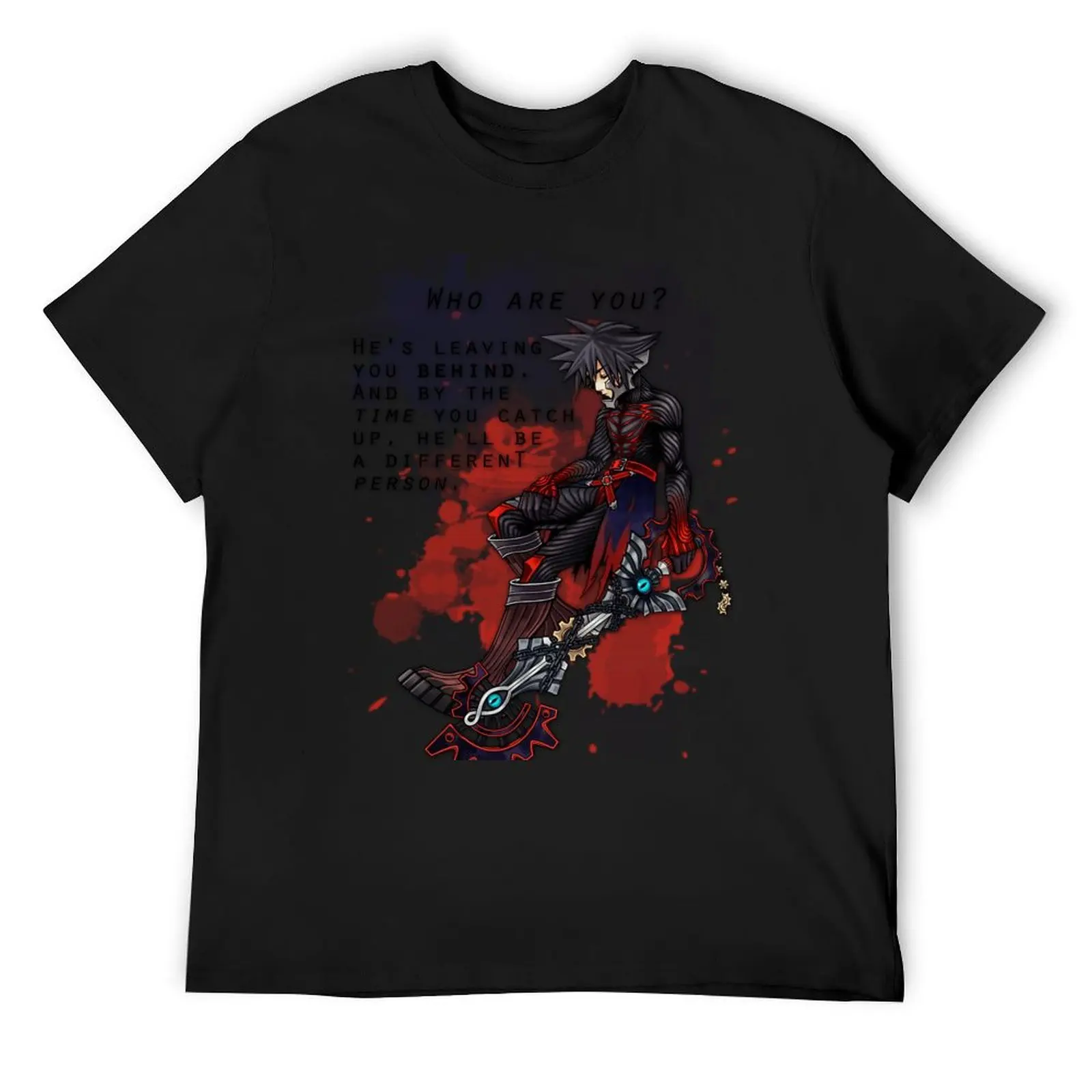 vanitas Quotation T-Shirt customs graphic shirts vintage anime shirt man t shirt Short sleeve tee men