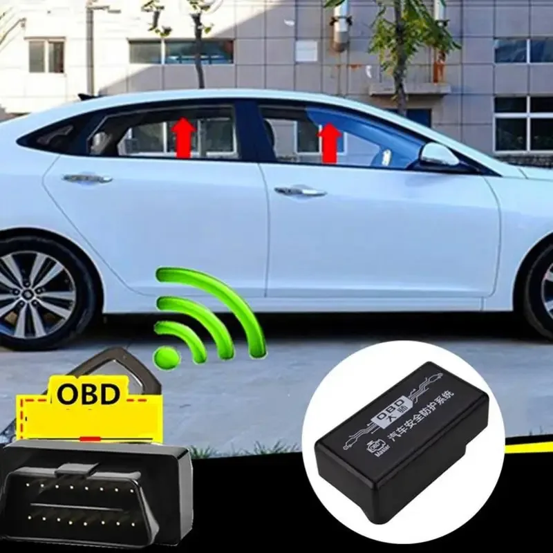 Mini Portable Car Automatic Window Closer Module Lifting Device OBD Window Roll Up Closer Door Sunroof Opening Closing N84F