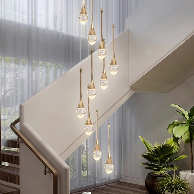 Modern crystal chandeliers indoor lighting Ceiling lamp hanging lights led chandeliers for the living room indoor lighting