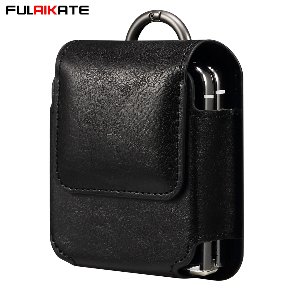 FULAIKATE Phone Holster for Samsung Z Flip6 Universal Mobile Pouch for Motorola Razr 50 Ultra Belt Case Bag Men Waist Pocket