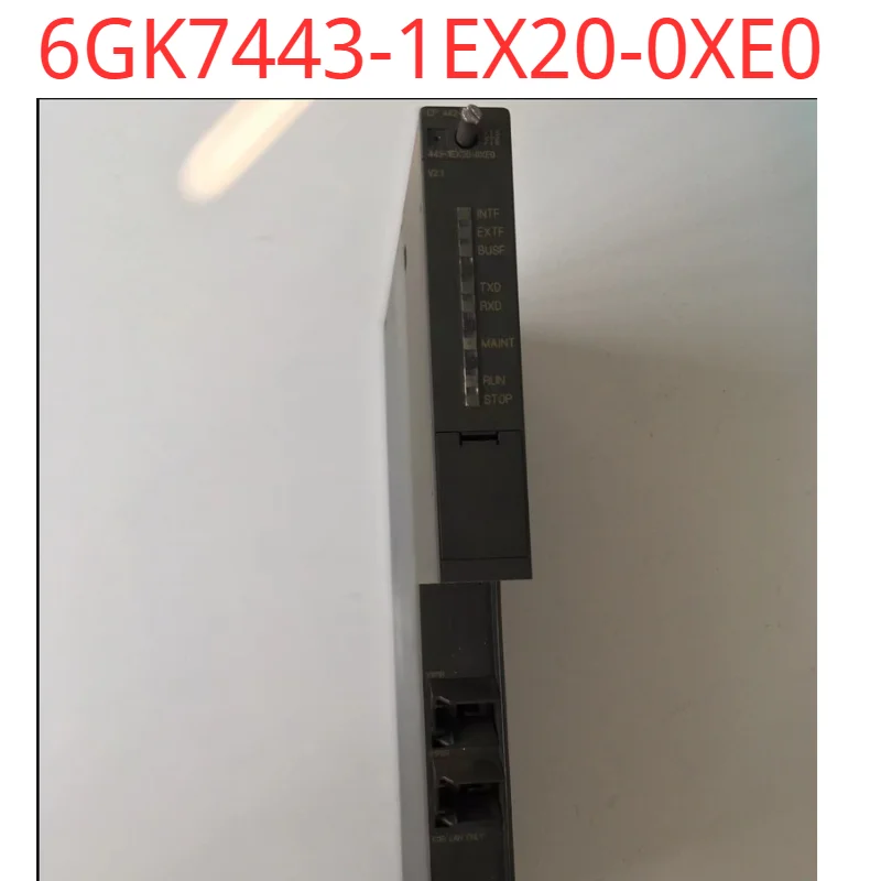 used test ok real 6GK7443-1EX20-0XE0  communications processor CP 443-1 for connection of SIMATIC S7-400 to industrial