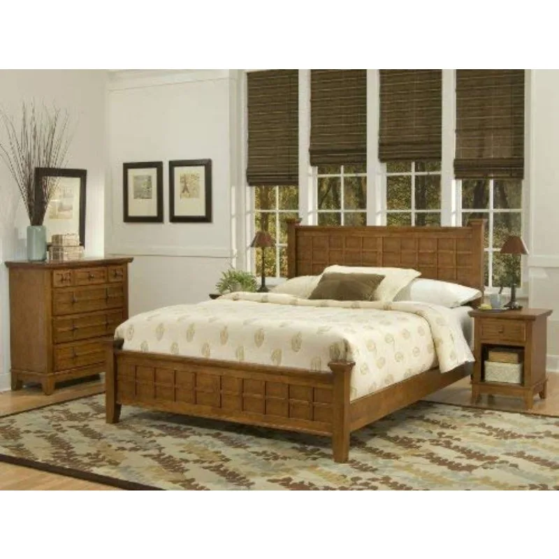 High-End Solid Wood Bedside Storage Cabinet, Factory Direct Sales for Bedroom Furniture