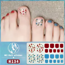 Summer Toenail Stickers Nail Polish Film Manicure Toenail Design Unique Design Nail Stickers Crystal Toenail Stickers Toenails
