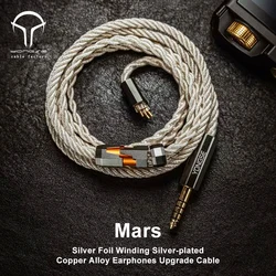 New Angelears x Yongse Mars Silver Foil Winding Silver-plated Copper Alloy Earphones Upgrade Cable Bravery Aria Blessing