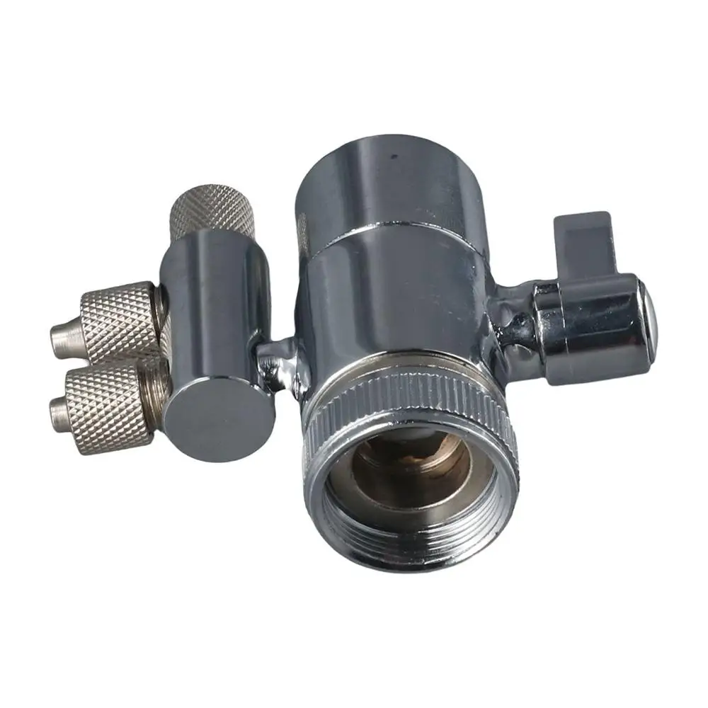 Adapter 2 Way Faucet Diverter Valve Splitter Counter Water Filter With Female M22(22mm)