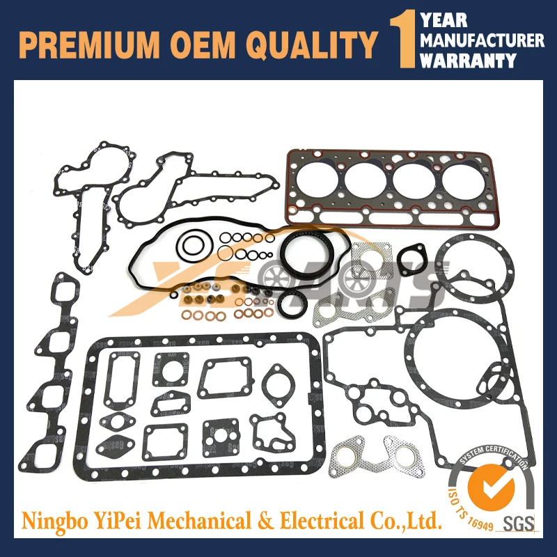 

Полный комплект прокладок V1903 для Kubota