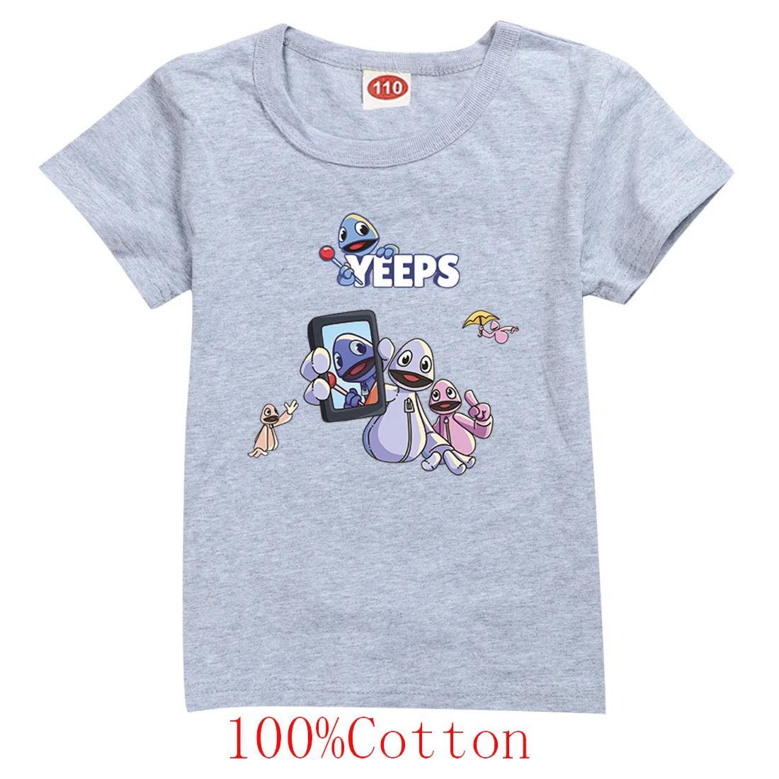 New Yeeps: Hide and Seek T Shirt Kids Popular Game Clothes Boys Summer O-neck Short Sleeve Funny T-shirt Baby Girls Graphic Tees